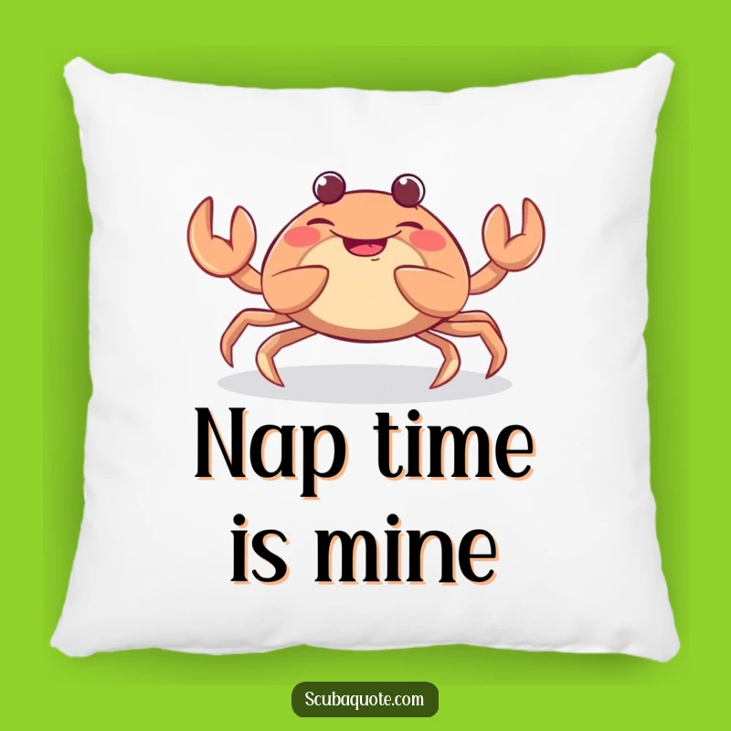 Funny Giggling Crab Pillow - Soft Crustacean Claw Wiggle Cushion, Cozy Humorous Gift
