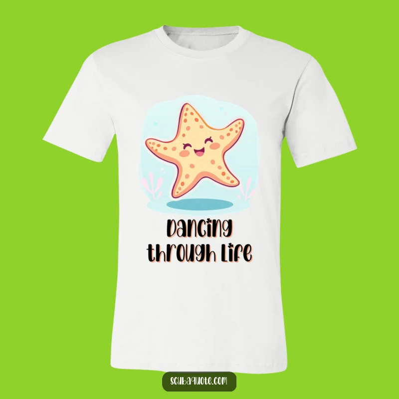 Funny Starfish Dance T-Shirt: Wear Your Joyful Underwater Moves