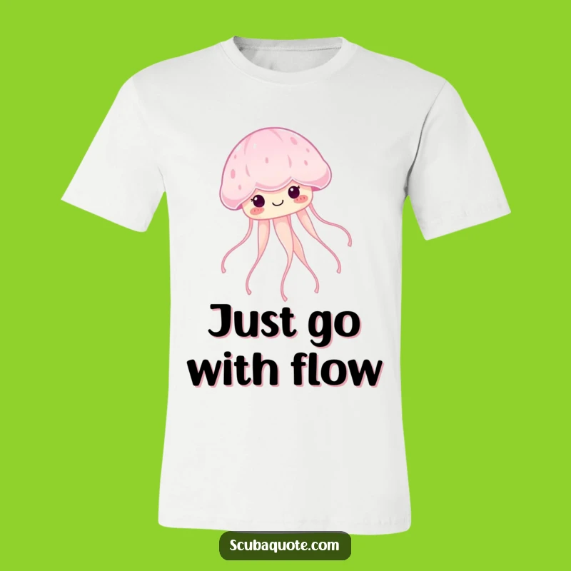 Funny Jellyfish Glow T-Shirt: Serene Ocean Vibes
